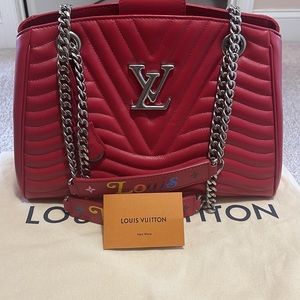 Louis Vuitton Red Wave Tote